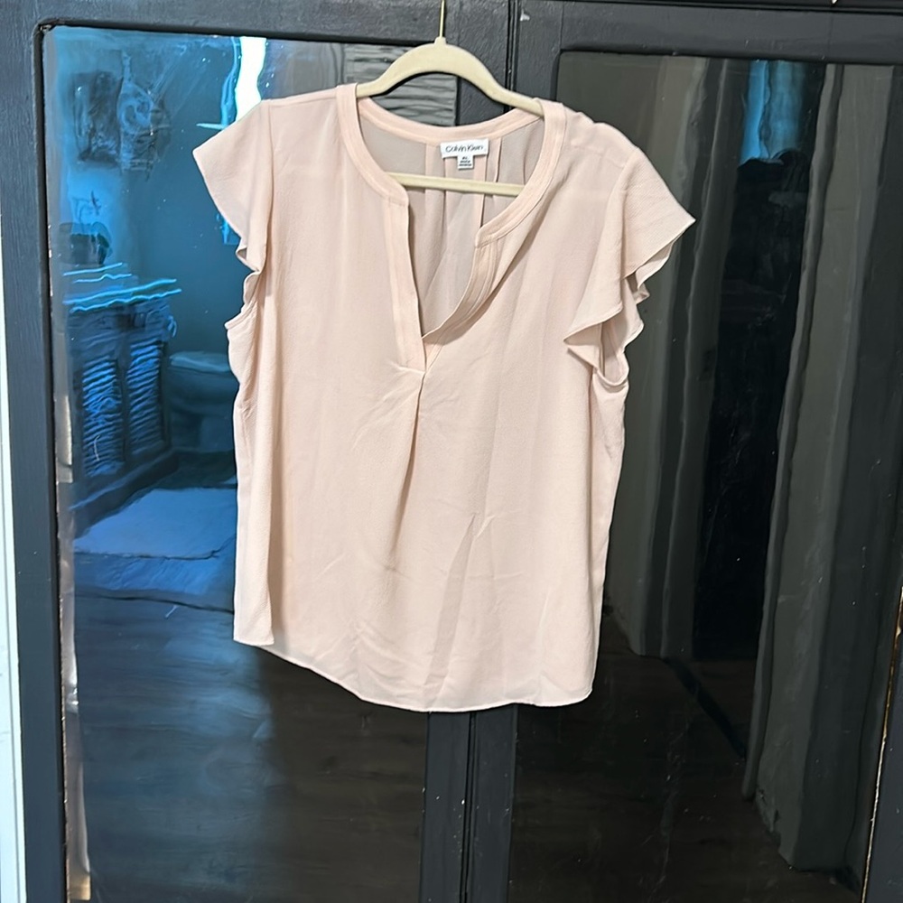 Calvin Klein chiffon blouse